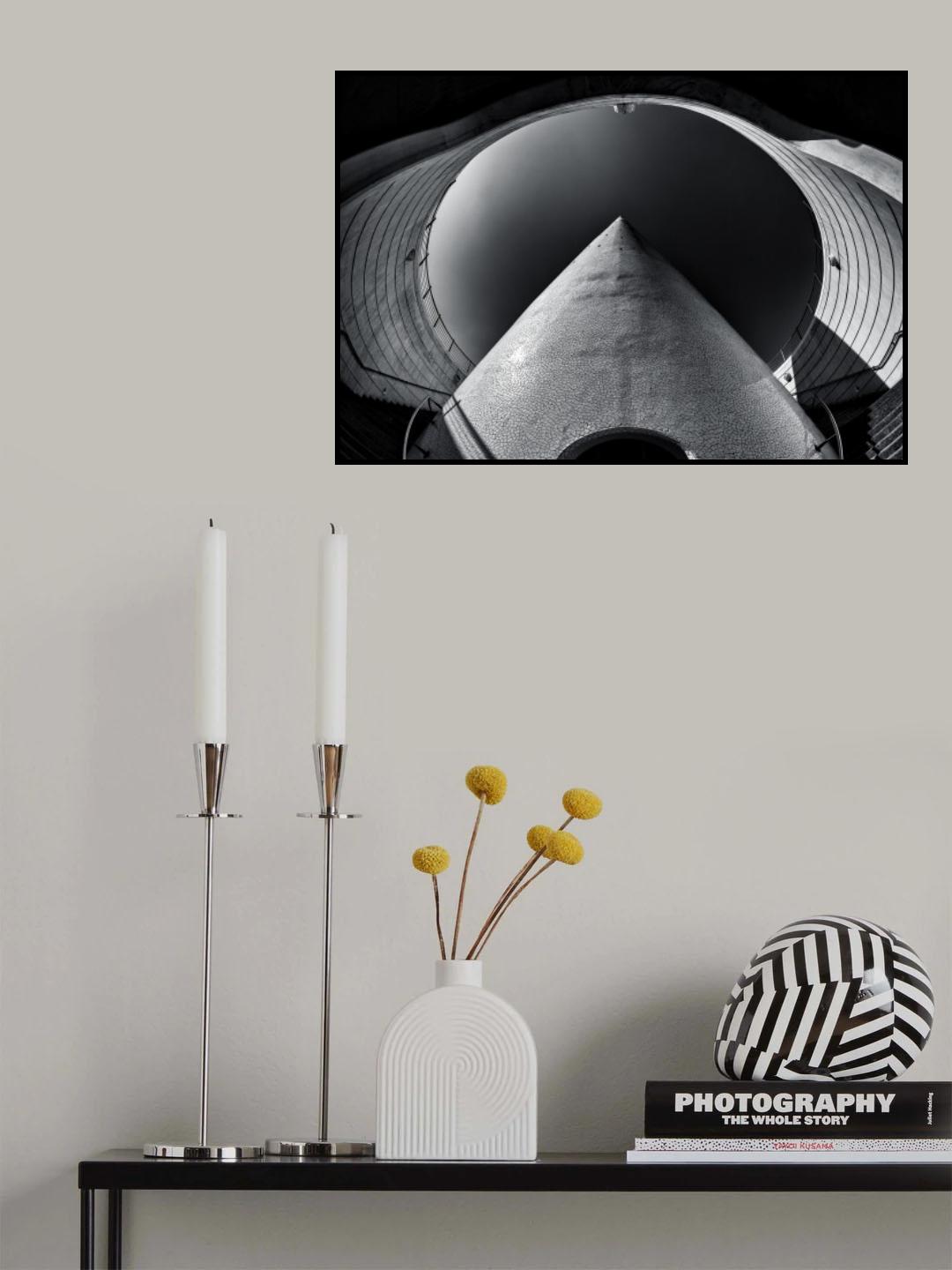 Pointed Poster och Canvastavla