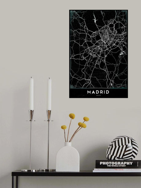 MADRID Poster och Canvastavla