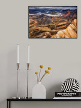 Rhyolite mountains Poster och Canvastavla