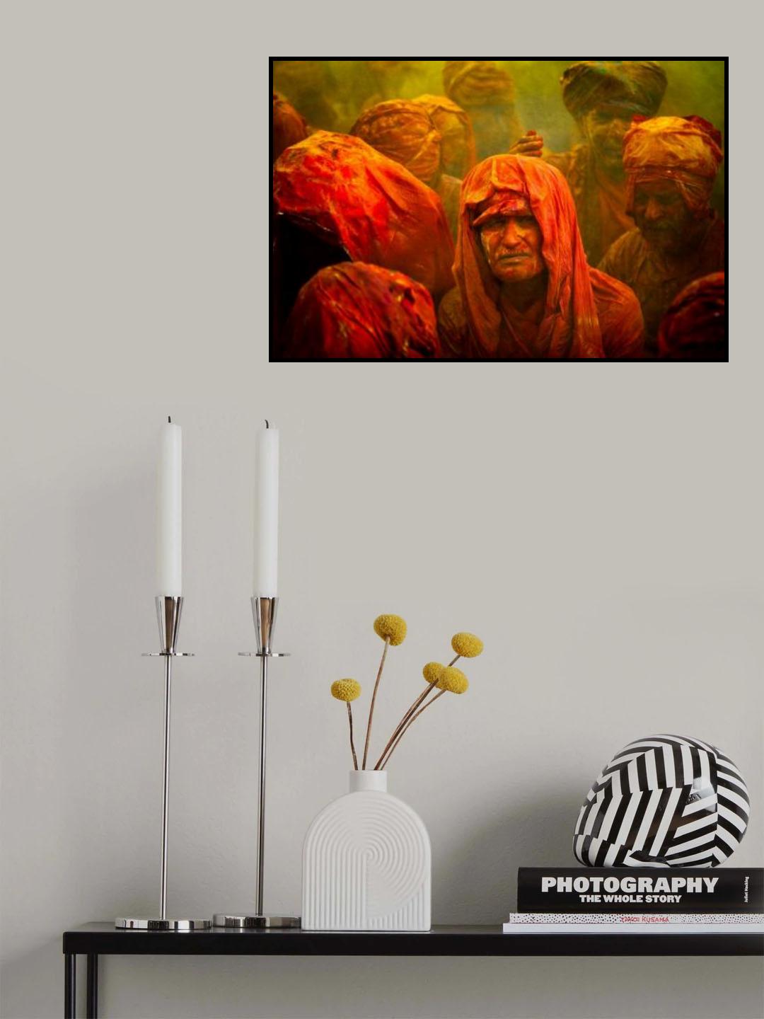 Color Drenched Poster och Canvastavla