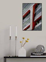 The red crossing Poster och Canvastavla