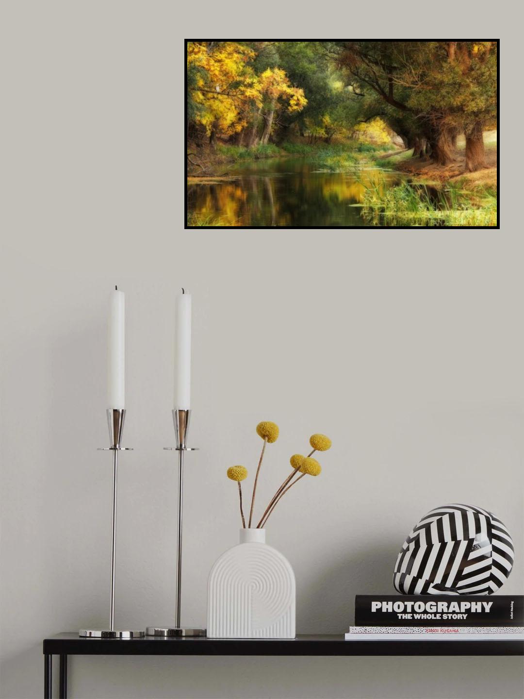 Dressed in Autumn Poster och Canvastavla