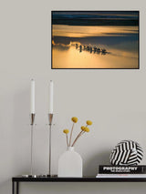 Sunset Crossing Poster och Canvastavla