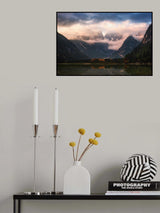 Dramatic Morning in the Dolomites Poster och Canvastavla