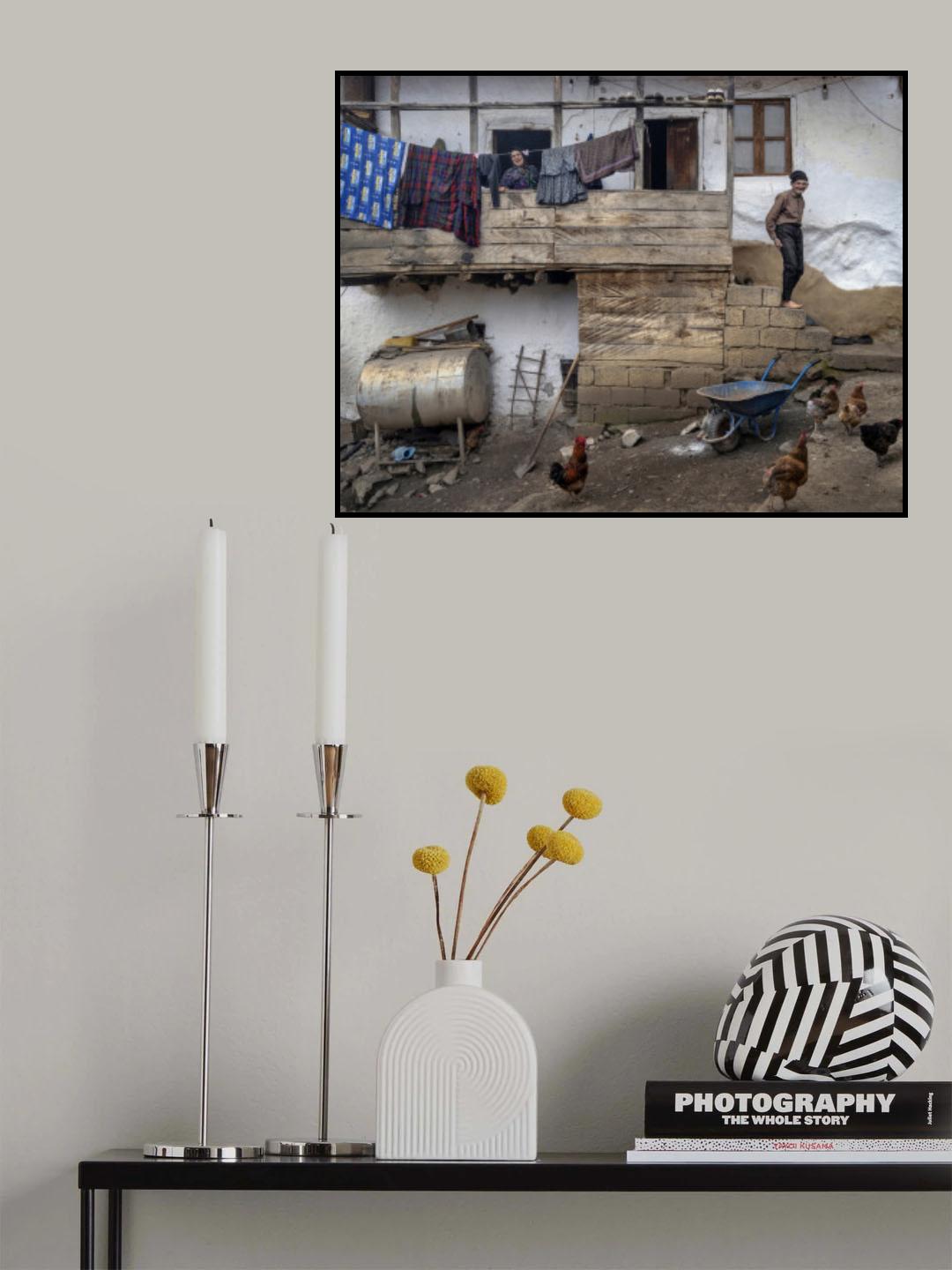 My Home Poster och Canvastavla
