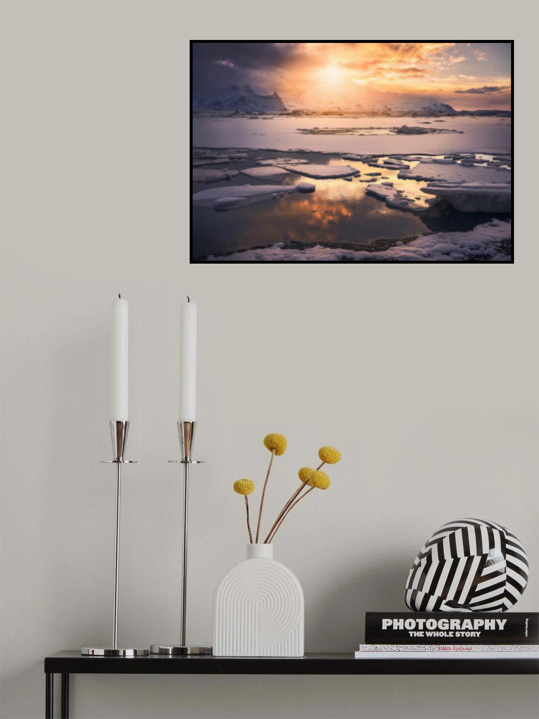 Ice, water and light 7R7132.jpg Poster och Canvastavla