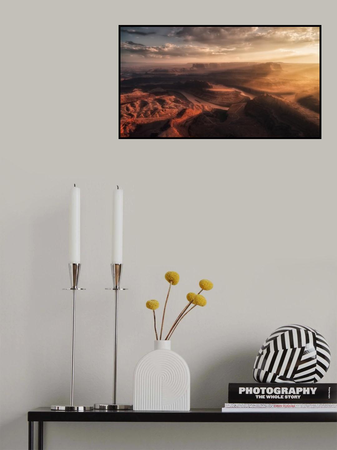 Light Blades Poster och Canvastavla