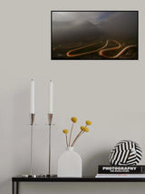 SNAKE OF LIGHT Poster och Canvastavla