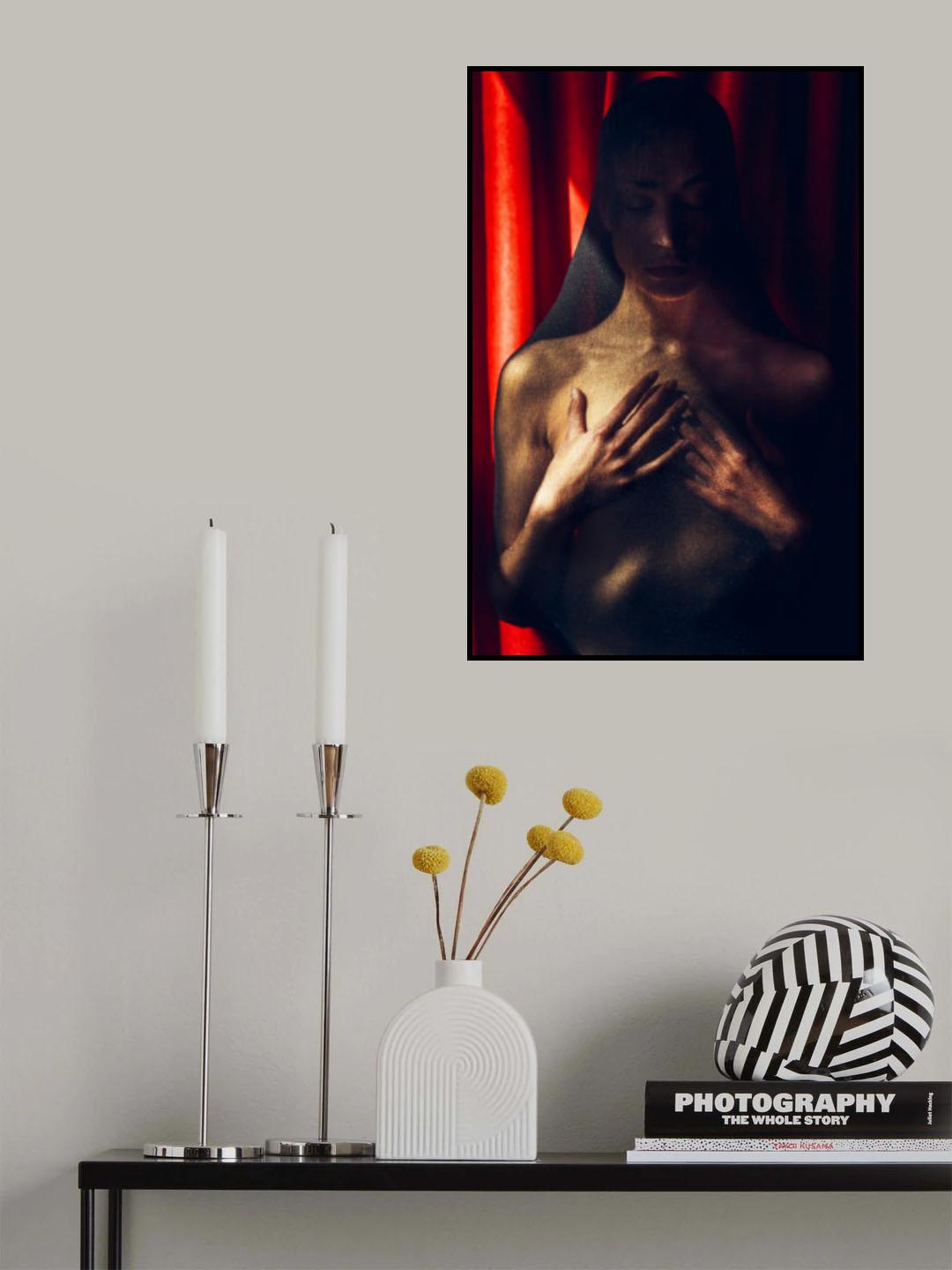 Black veil Poster och Canvastavla