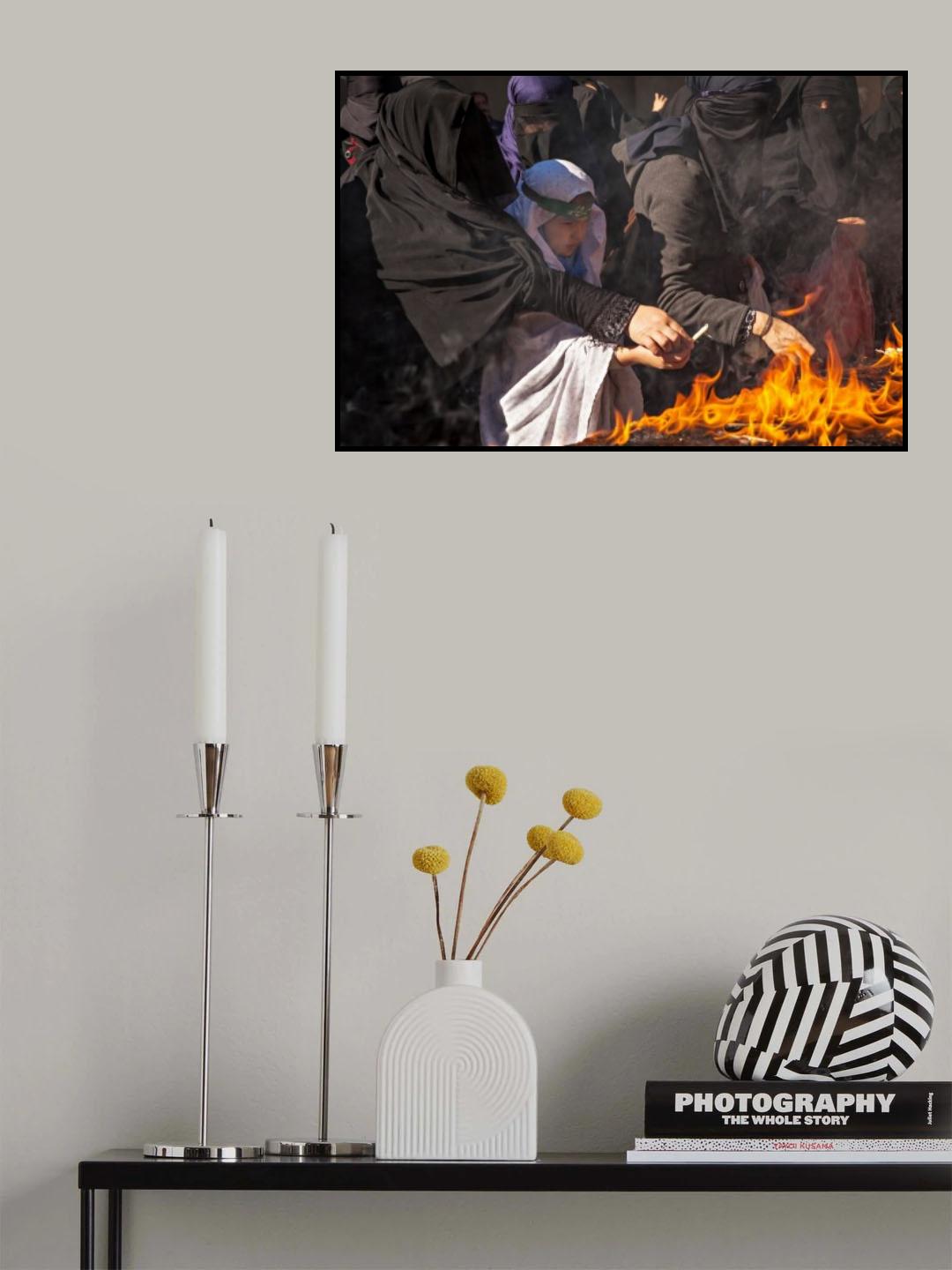 Chehel Minbari Poster och Canvastavla