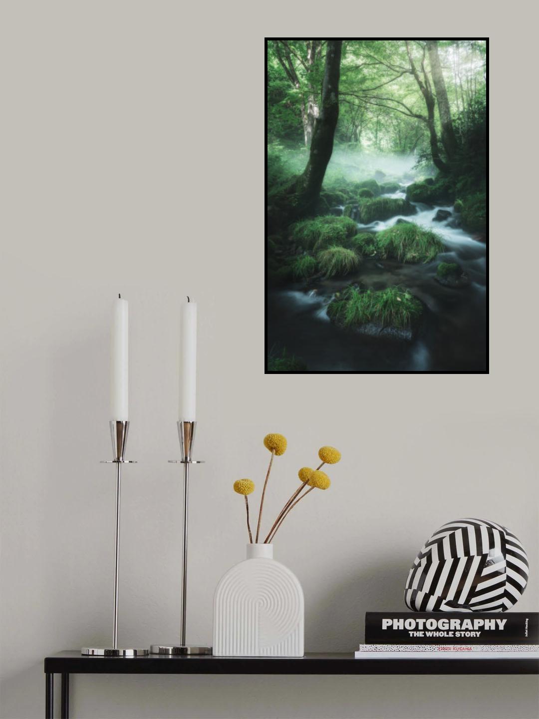 Flow Poster och Canvastavla