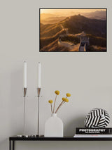 flying dragon in the golden light Poster och Canvastavla