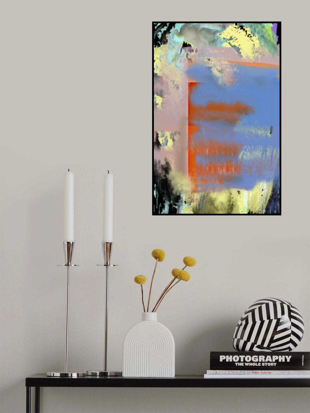 Deep Blue Poster och Canvastavla