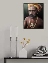 Portrait.India Poster och Canvastavla