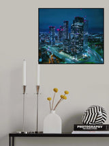 Manchester SkyLine , UK Poster och Canvastavla