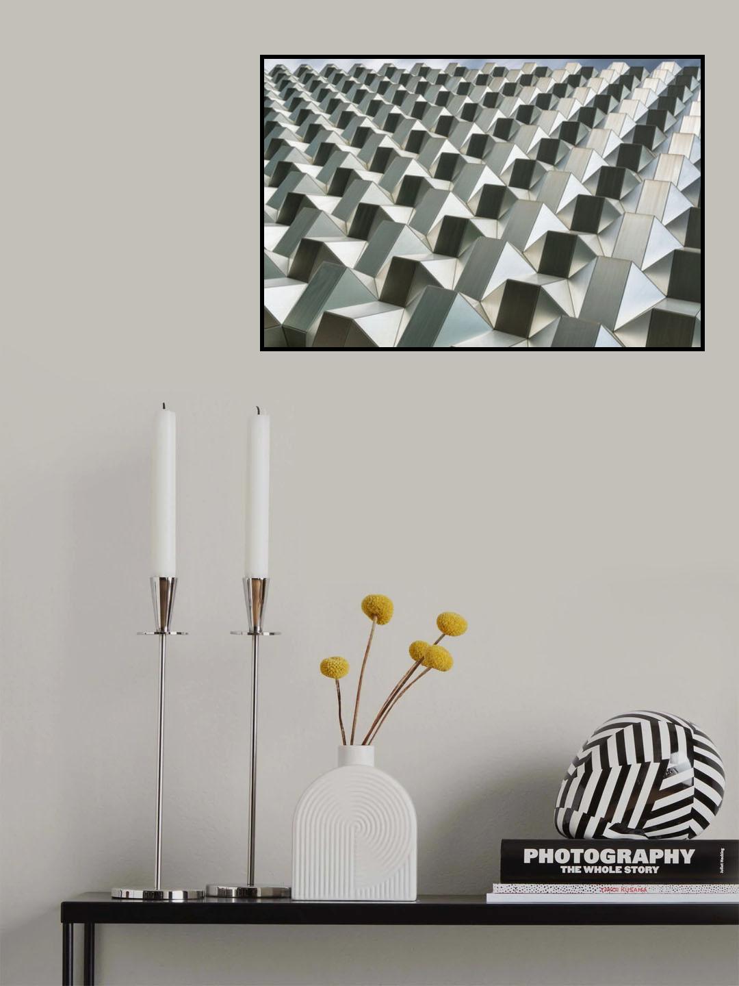 Triangles - Rectangles Poster och Canvastavla