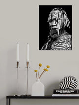 Mursi woman Poster och Canvastavla
