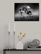 Wrestling Down Poster och Canvastavla