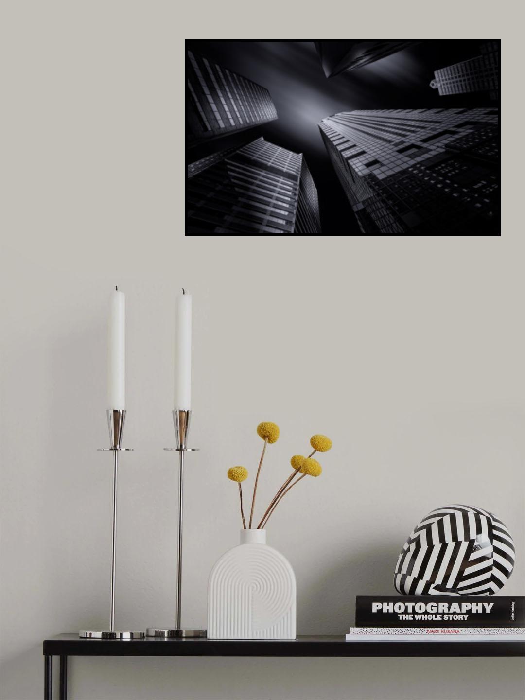 Look Up Poster och Canvastavla