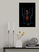 Orange Spring Tulip Poster och Canvastavla