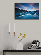 Winter Symmetry Poster och Canvastavla