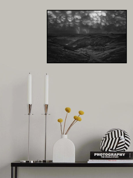 Puy Chavaroche Auvergne Poster och Canvastavla