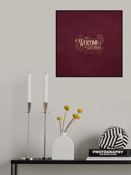 Welcome Poster och Canvastavla
