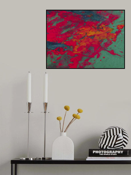 colored paints Poster och Canvastavla