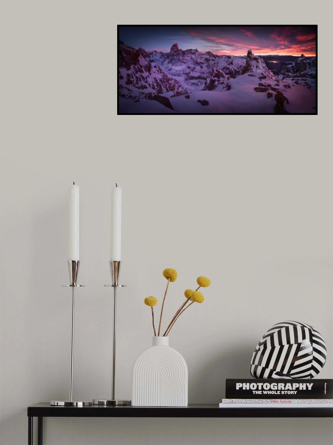 Above the Snow Line Poster och Canvastavla