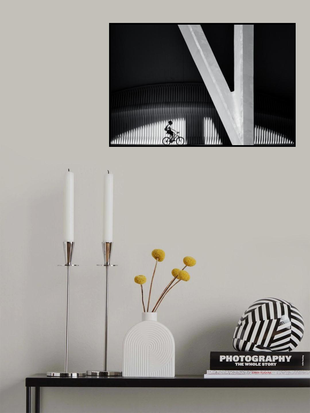 The biker Poster och Canvastavla