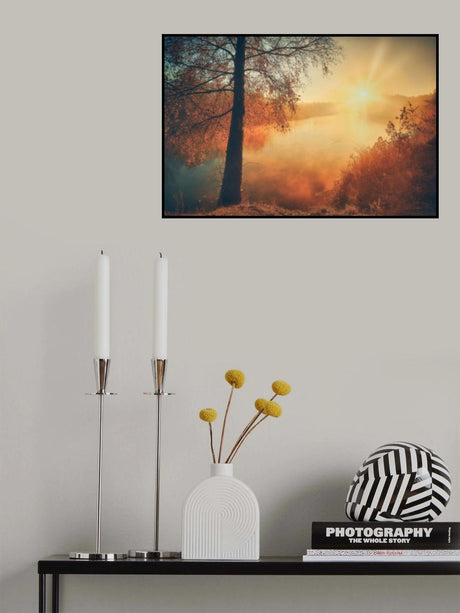 Gold of the fall Poster och Canvastavla
