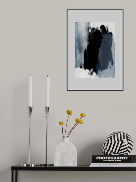 Abstract Brush Strokes 15 Poster och Canvastavla