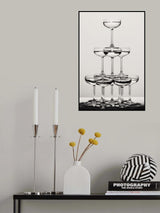 Champagne tower_6 Poster och Canvastavla