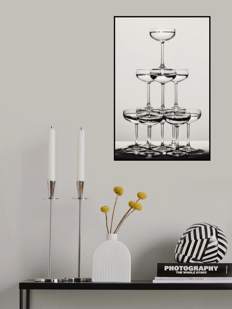 Champagne tower_6 Poster och Canvastavla