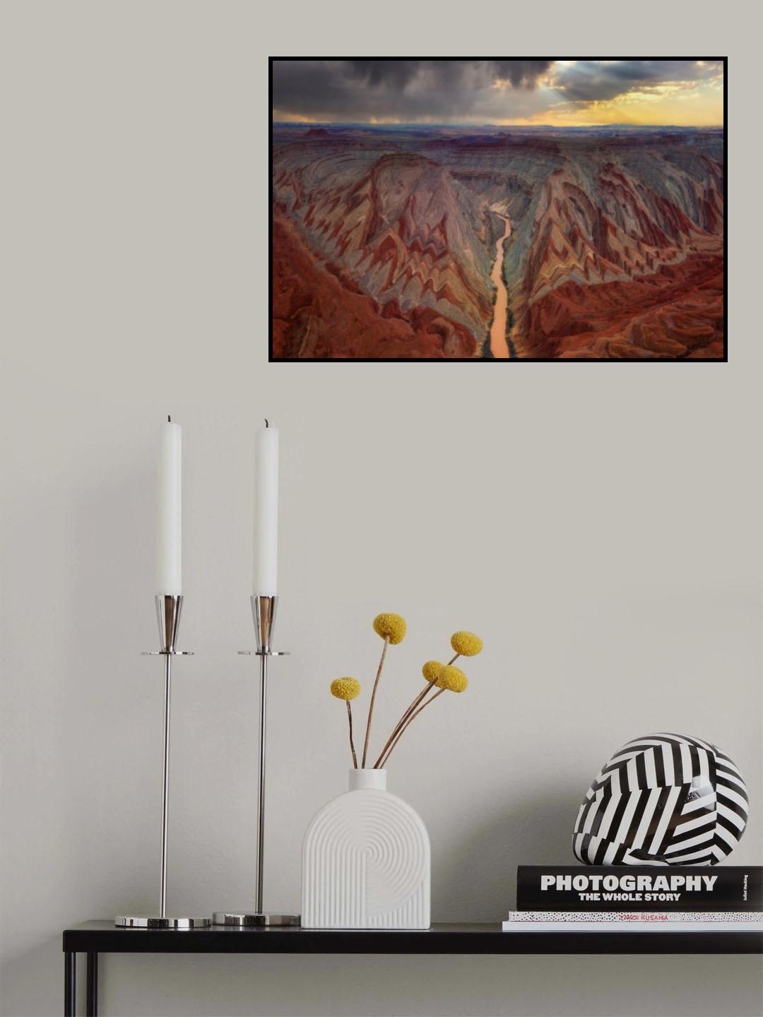 Painted Desert Poster och Canvastavla