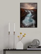 Bruarfoss Poster och Canvastavla