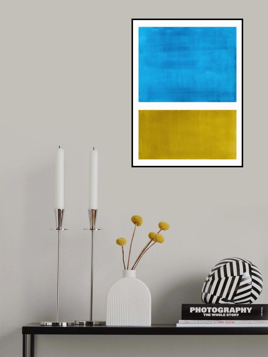 Colourfield 15 Poster och Canvastavla