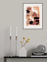 Abstract Shapes Construction Poster och Canvastavla