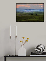 Wheat field in Palouse Poster och Canvastavla