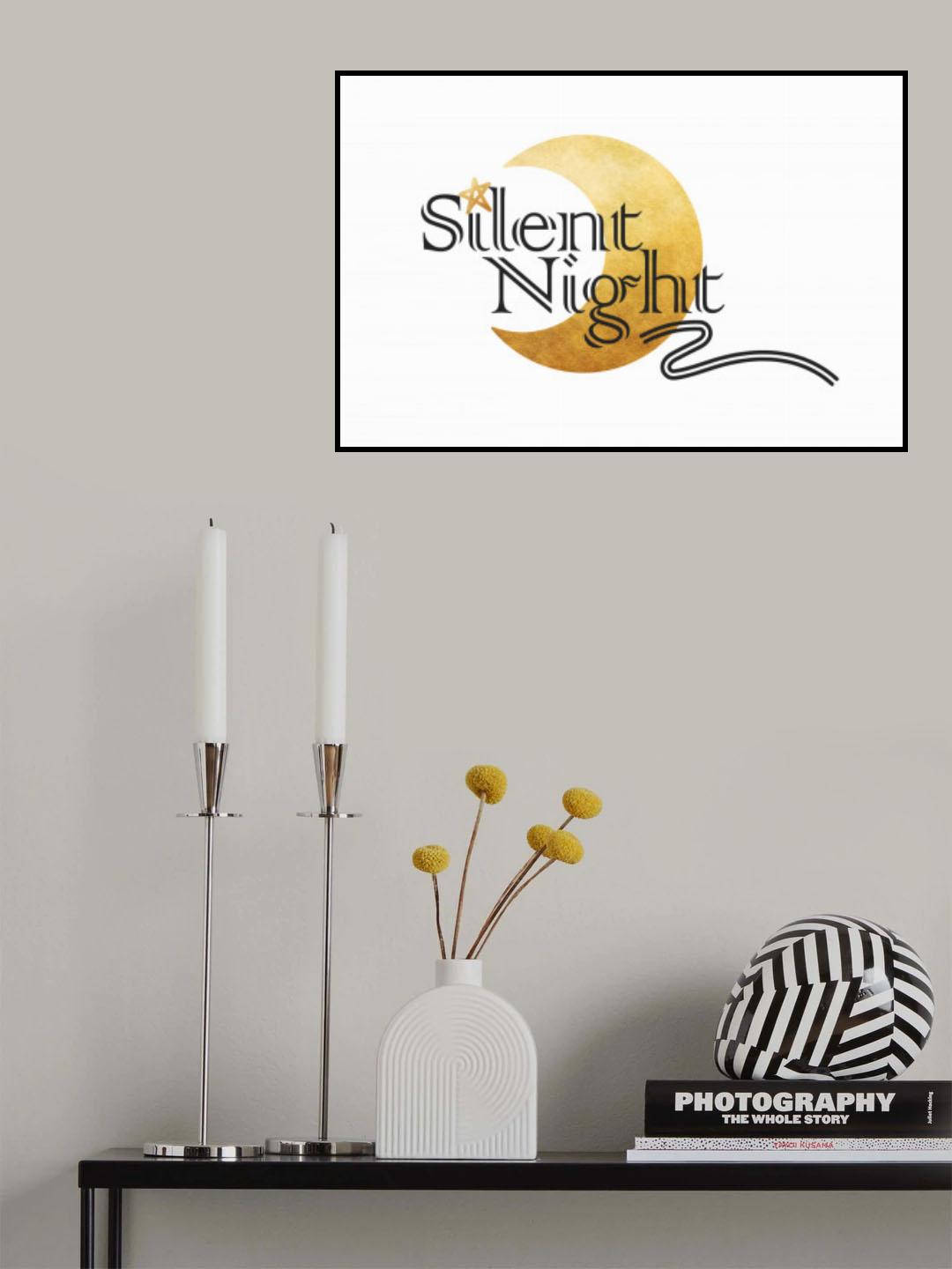 Silent Night Poster och Canvastavla
