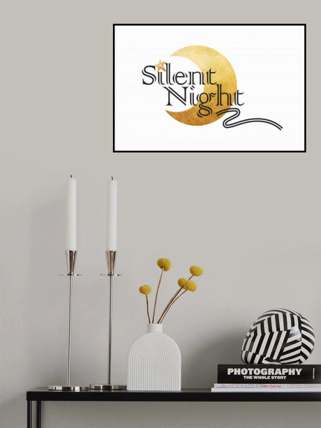 Silent Night Poster och Canvastavla