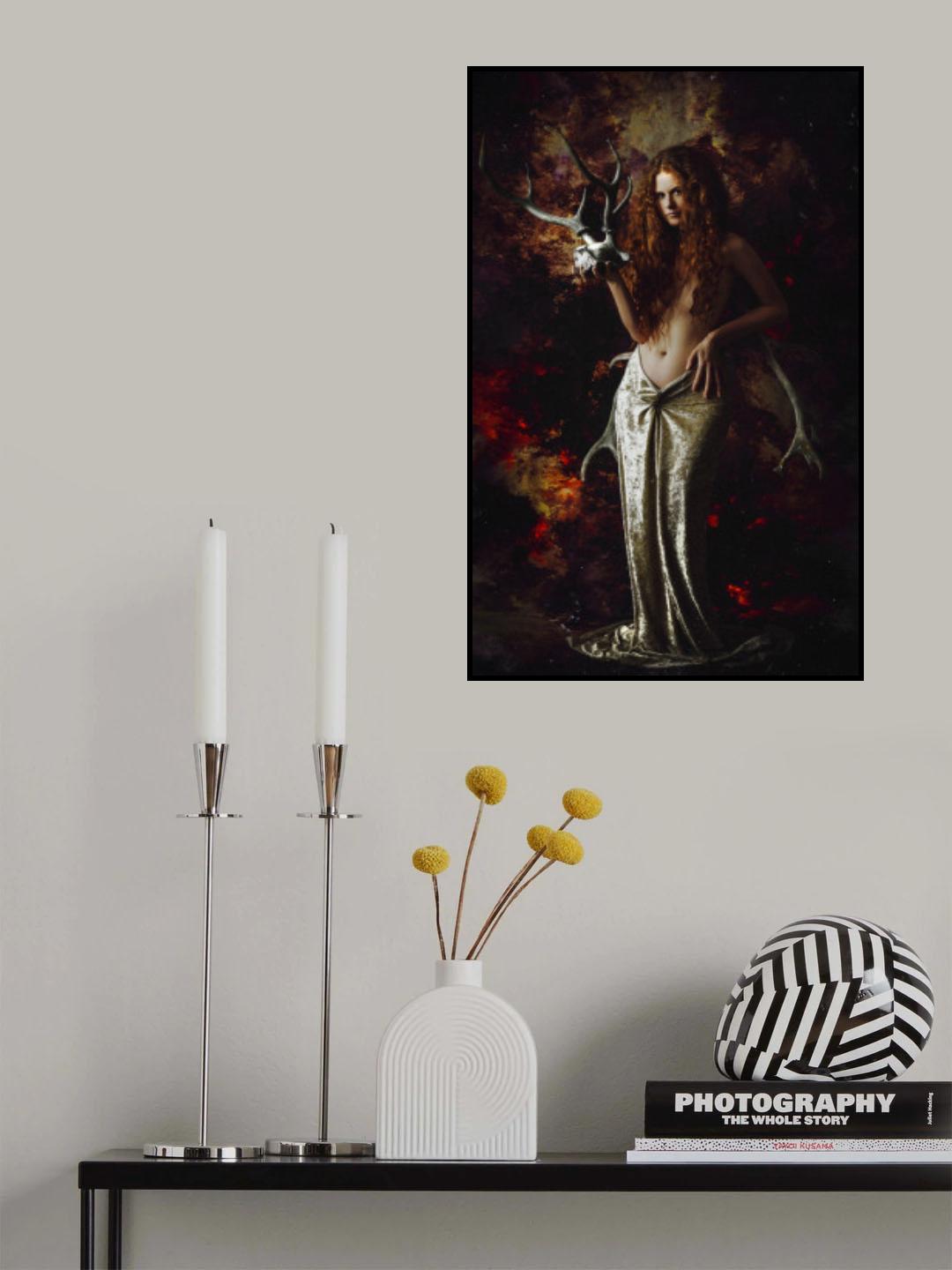 Stealing the Fires of Hell Poster och Canvastavla