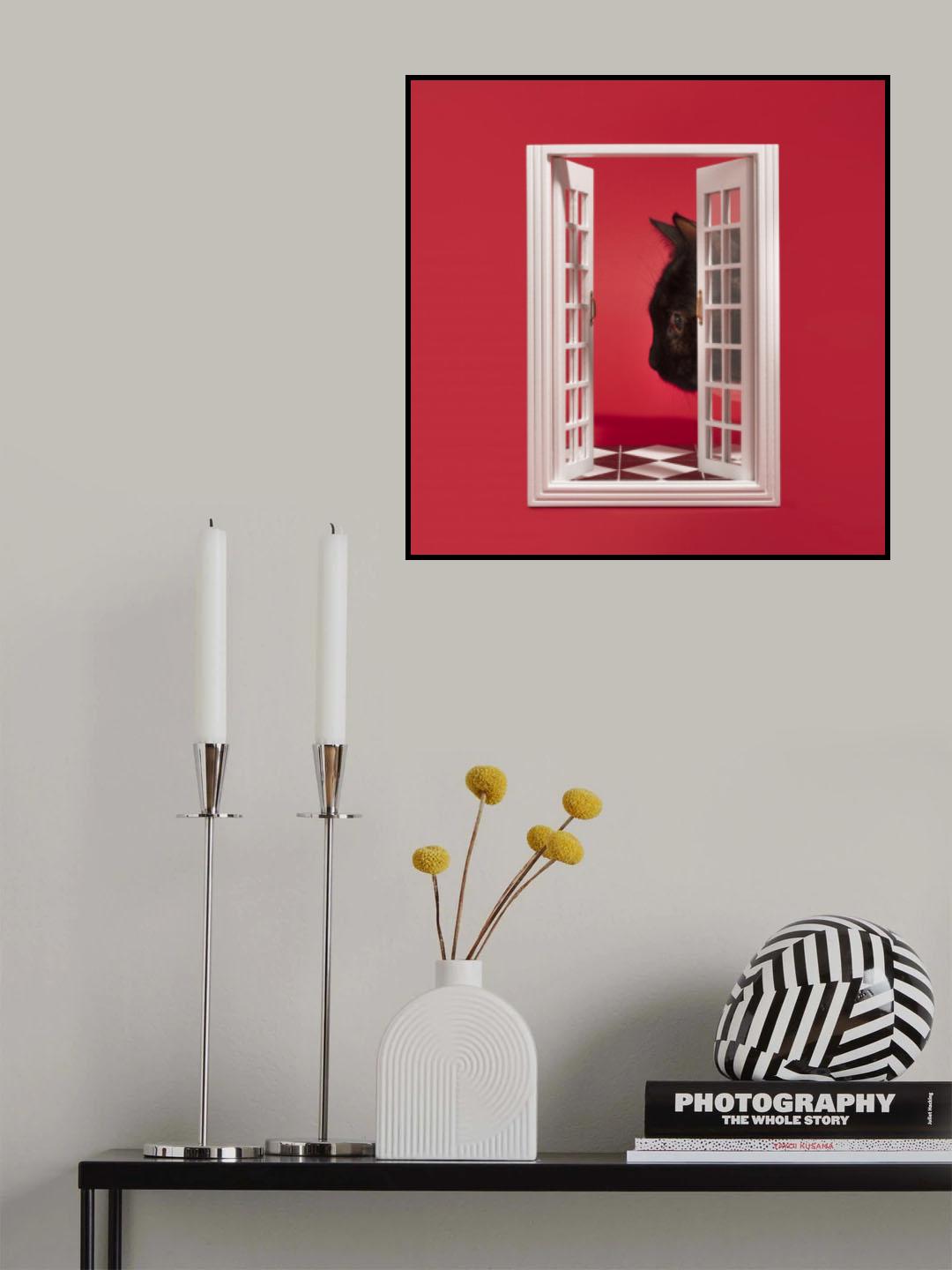 Giant Cat Poster och Canvastavla