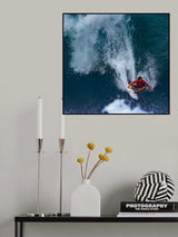 Surfer man Poster och Canvastavla