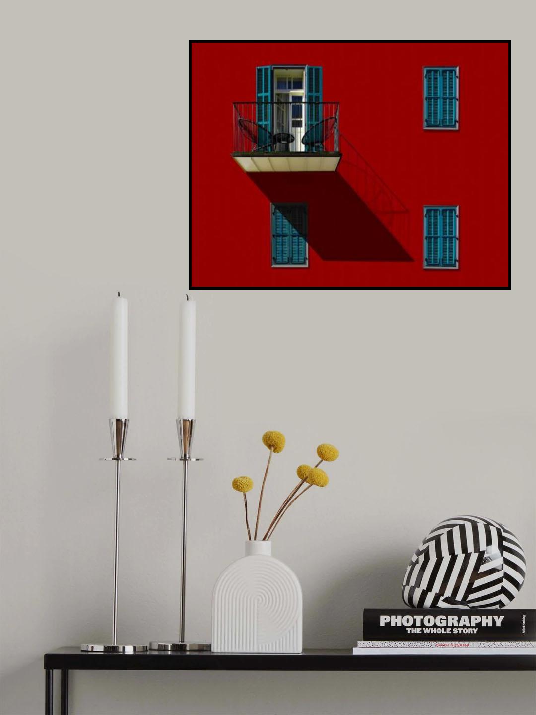 Facade - Neve Zedek, Tel Aviv Poster och Canvastavla
