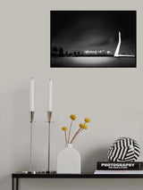 Erasmus Bridge Rotterdam Poster och Canvastavla