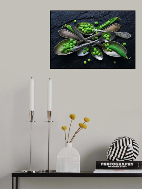 Spoons&amp;Green Pea Poster och Canvastavla