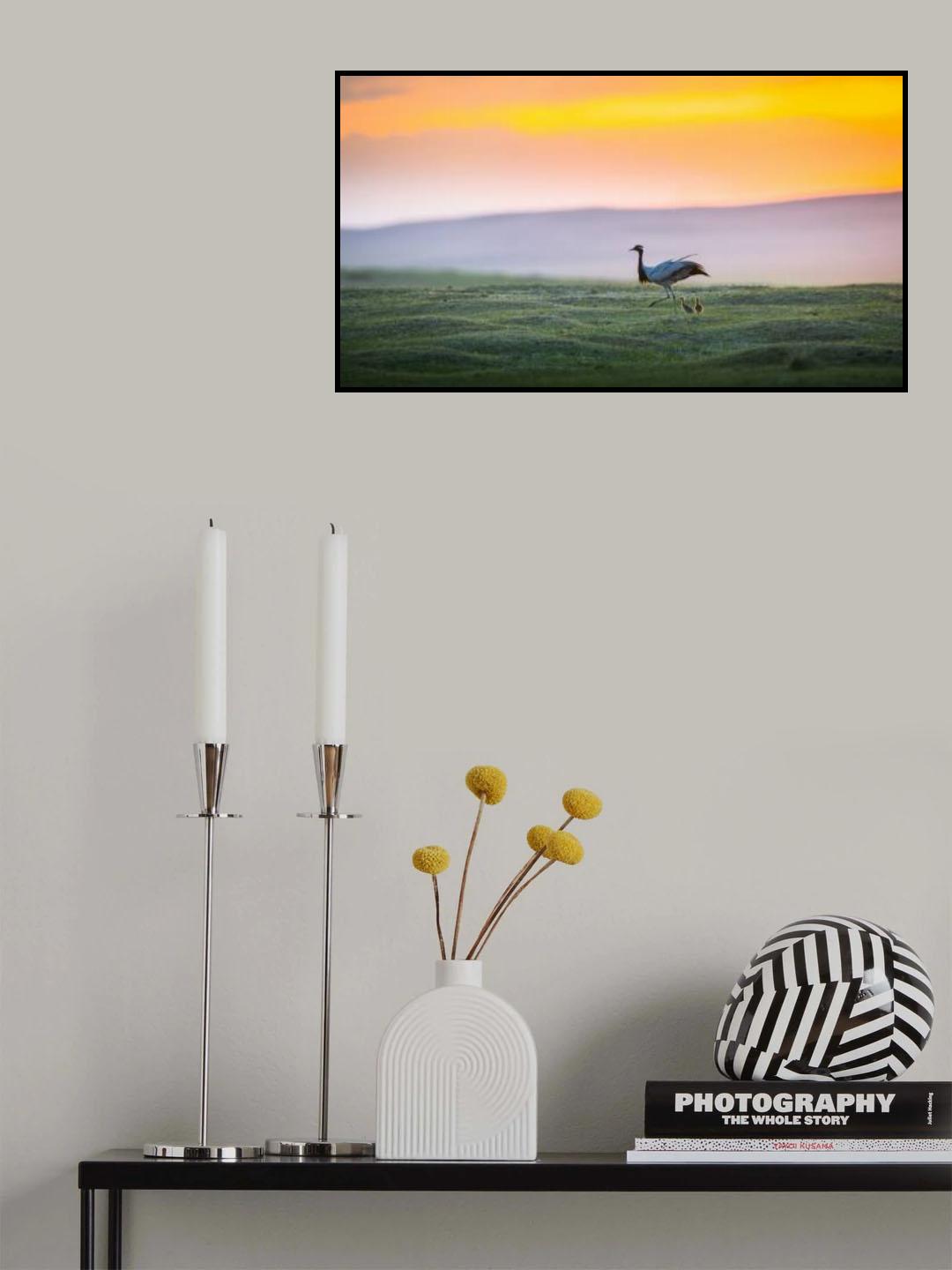 Mongolian landscape Poster och Canvastavla
