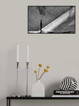 Examening the abstraction B/W Poster och Canvastavla
