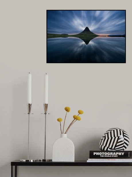A Night at Kirkjufell Poster och Canvastavla